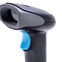Lecteur de codes-barres laser 1D portable, lecteur USB RS-232 pour la gestion des stocks en magasin et en entrepôt