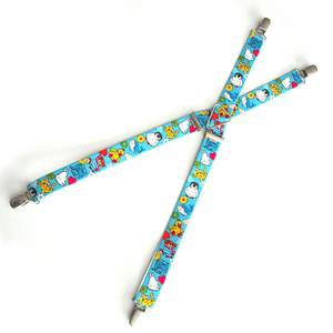 Tok renk çocuk kemer bebek erkek kız jartiyer klipsli y-geri parantez elastik çocuklar ayarlanabilir - Product Image 2