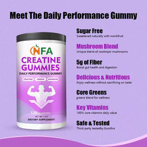 ผลิตภัณฑ์เสริมอาหารสารสกัดจากผักใบเขียวขายดีที่สุด ช่วยให้แข็งแรงขึ้นและฟื้นตัวเร็วขึ้น ครีเอทีนกัมมี่ - Product Image 6