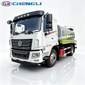 Camion-citerne à eau Dongfeng Clw 12m³, pour la suppression de la poussière sur les routes municipales et l'assainissement, destiné à l'exportation en Asie du Sud-Est - Product Image 6
