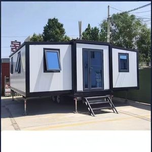 Rumah Kontainer Lipat Premium Bersertifikat CE Rumah Modular Prefabrikasi untuk Hotel dan Resor - Product Image 5