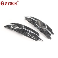 Grille de pare-chocs inférieure S-Line pour Audi A6 C7 2012-2014 avec trou ACC, garniture chromée, référence OE 4G0807681E 4G0807681K, vente en gros