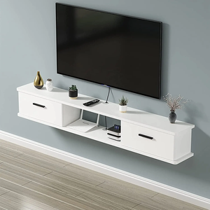 Soporte de TV para televisores de hasta 90 ''Gabinete de TV Gabinete de televisión Muebles de sala de estar - Product Image 4