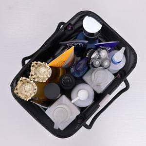 Grand sac de bain en filet Poche de bain Trousse de toilette pour hommes Rangement de toilette pour dortoir étudiant Panier de bain - Product Image 4