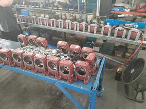 WPA120 משטרה, WPX, WPS תולעת הילוך מפחית WP תולעת תיבת הילוכים 120 סוג תיבת הילוכים בצבע אדום - Product Image 4