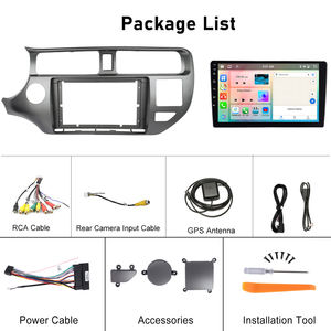 Podofo Android Voiture Stéréo Double Din 4 + 64G 9 Pouces Carplay Android Auto pour <span class=keywords><strong>Kia</strong></span> <span class=keywords><strong>Rio</strong></span> 2012-2014 IPS DSP GPS RDS WIFI Vente en Gros - Product Image 6