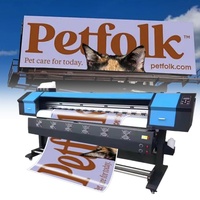 Impresora Digital Eco Solvente de Alta Calidad con Cabezal de Impresión de 1440dpi, Impresora de Inyección de Tinta para Vinilo, Pancartas Flexibles, Pósteres, Automática