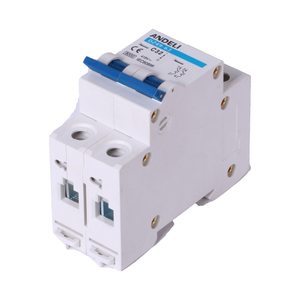 ANDELI mcb DZ49-2P mcb размыкатели цепи 63a ac dc Миниатюрный автоматический выключатель Американская классификация проводов 2р - Product Image 1