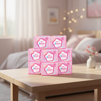Nouvelles serviettes hygiéniques jetables en coton, respirantes, avec ailettes, pour la maternité post-partum ou les règles féminines