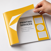 Service d'impression de catalogues, brochures et flyers A5 avec logo personnalisé, papier d'art, carton, impression offset Jiangsu