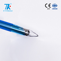 Fournisseur TOP1 TK Trocar Endoscopique Manuel Jetable de Classe II T05-100-CT-F 5mm X 100mm pour Chirurgie Endoscopique CE