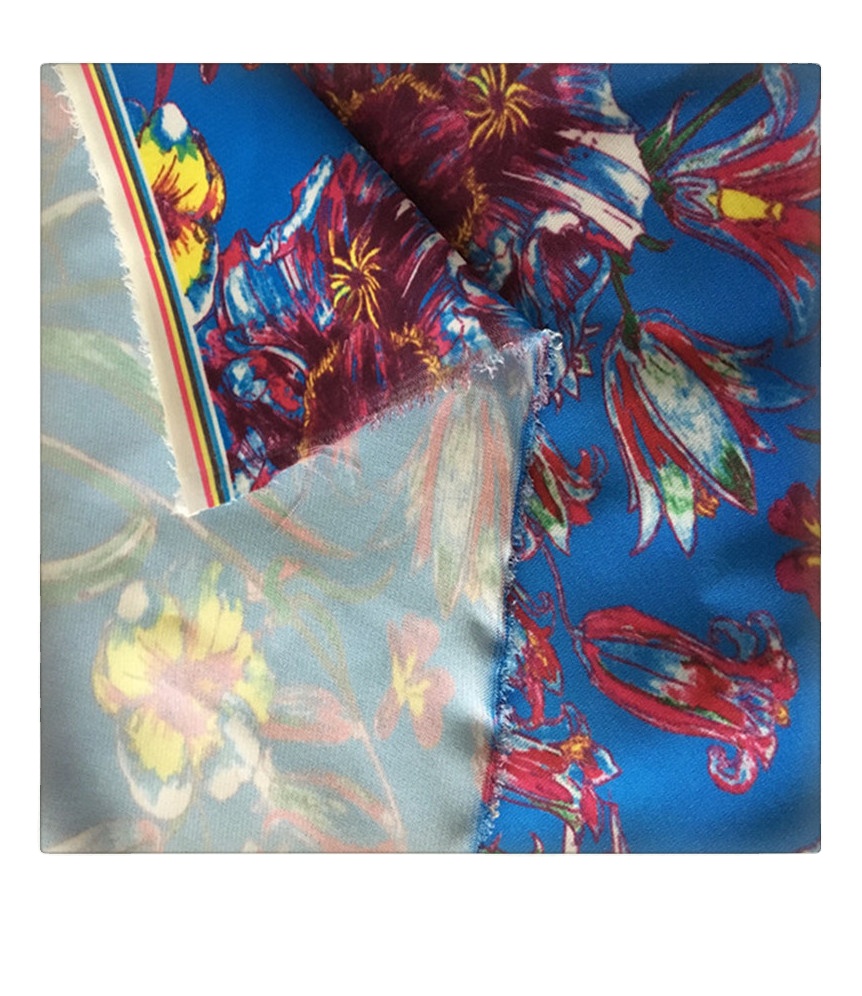 Ткань из спандекса, полиэстера, шелка, сатина, шифона, шармёз