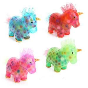Jouets sensoriels en forme de licorne, remplis de billes d'eau, pour soulager le stress des enfants, unisexe, balle de décompression - Product Image 6