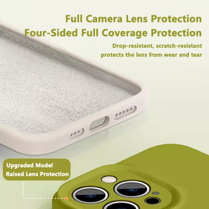 รับผลิตเคสโทรศัพท์ซิลิโคนเหลวแบบ OEM ODM พร้อมโลโก้ตามสั่ง สำหรับ iPhone 18 17 16 15 14 13 12 Pro Max - Product Image 3