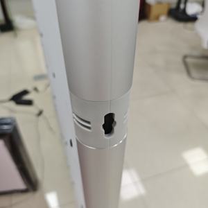 Caja de Luz Redonda Plateada con Marco SEG de 100 cm para Directorios de Centros Comerciales - Product Image 3