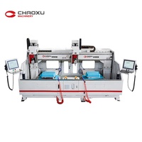 CHAOXU, estaciones de trabajo dobles de alta calidad, de corte CNC punzonadora, equipaje, Maleta, bolsas de viaje