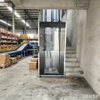 Ascenseur à traction de haute qualité pour passagers, capacité de 400 kg, prix compétitif, ascenseur résidentiel pour le marché d'exportation