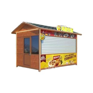 Kiosque alimentaire mobile en alliage d'aluminium, imperméable, pour jardin extérieur - Product Image 1