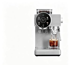 Machine à expresso <span class=keywords><strong>italienne</strong></span> professionnelle avec mousseur à lait automatique, machine à expresso, cappuccino et latte <span class=keywords><strong>pour</strong></span> le bureau et la maison, <span class=keywords><strong>café</strong></span> <span class=keywords><strong>moulu</strong></span> - Product Image 1