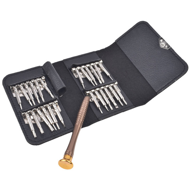 25 in 1 Laptop Mobile Phone Repair Tools Kit Precision Screwdriver Tool Set for Apple Macbook Air Pro iPad Repair Disassembly
