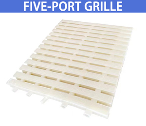 Grille de drainage de <span class=keywords><strong>piscine</strong></span>, grille de trop-plein, grille de gouttière, grille d'eau en plastique à un seul trou, antidérapante, dentelée, rotative et modulable - Product Image 5