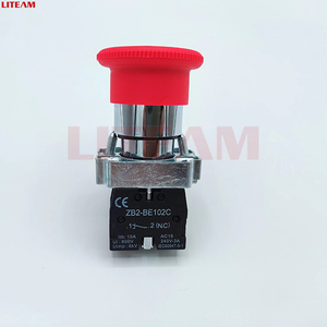 22mmBS542 mantar basma düğmesi anahtarları kırmızı No & Nc <span class=keywords><strong>Start</strong></span> Stop düğmeleri - Product Image 3