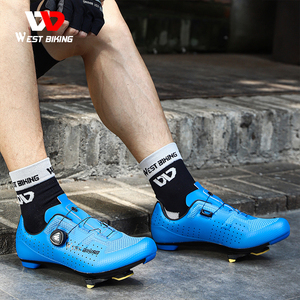 <span class=keywords><strong>Scarpe</strong></span> <span class=keywords><strong>da</strong></span> Ciclismo Professionali con Aggancio WEST BIKING per Uomo - Traspiranti e Resistenti, Invernali <span class=keywords><strong>da</strong></span> Strada e <span class=keywords><strong>MTB</strong></span> - Product Image 5