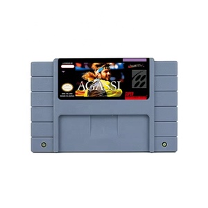 Andre ตลับวิดีโอเกมเทนนิส agassi รุ่น USA NTSC PAL สำหรับ <span class=keywords><strong>Nintendo</strong></span> S ทำจากพลาสติกที่ทนทาน - Product Image 1