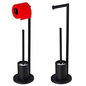 Portarotolo <span class=keywords><strong>da</strong></span> Bagno Autoportante <span class=keywords><strong>in</strong></span> <span class=keywords><strong>Acciaio</strong></span> <span class=keywords><strong>Inox</strong></span> 304 Finitura Nichel, Supporto per Rotolo di <span class=keywords><strong>Carta</strong></span> <span class=keywords><strong>Igienica</strong></span> <span class=keywords><strong>da</strong></span> <span class=keywords><strong>Terra</strong></span> Moderno - Product Image 4