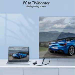 Adaptador otg 2 en 1 tipo c de HC-10, adaptador usb c a hdtv <span class=keywords><strong>vga</strong></span> para pantalla de vídeo, hub para teléfonos móviles y portátiles - Product Image 6