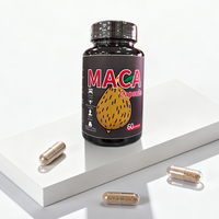 Complément alimentaire pour hommes en capsules de marque privée avec Maca et Zinc, soutien immunitaire naturel, 60 unités