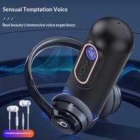 Godet de masturbation télescopique pour homme, avec fonctions de succion, de chauffage, d'affichage entièrement automatique, étanche et écologique, modèle Aircraft Cup