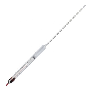 Hydromètre à pétrole en verre série 6 avec thermomètre, précision +/-0,0005 g/<span class=keywords><strong>ml</strong></span> - Product Image 1