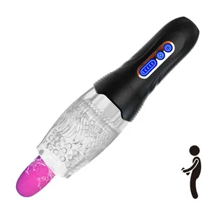 Das neue Angebot Thrust ing High Speed männliche Mastur bator Maschine automatische Teleskop Vagina Masturbation Sexspielzeug für Männer