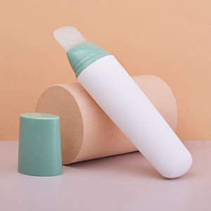 Embalagem de Tubo Cilíndrico Personalizado Vazio para Creme para os Olhos com Escova de Gel de Sílica Macia - Product Image 1