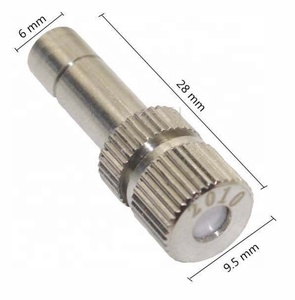 Vòi phun áp lực thấp đẩy trong sương mù vòi phun sương phun làm mát tạo độ ẩm nước sương vòi phun - Product Image 2