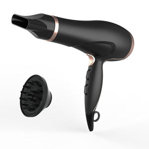 Sèche-cheveux professionnel ionique 2400W avec diffuseur, anti-frisottis, pour cheveux bouclés, design ergonomique - Product Image 3