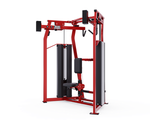 Appareil de musculation professionnel réglable en acier à charges guidées pour exercices pectoraux et d'épaules, machine à rames haute, Iso-Lateral Trainer, Lat Pulldown, Gym Bh2009 - Product Image 1