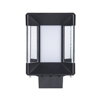 GL04 Pilier d'éclairage solaire pour porte de jardin de sécurité extérieure Ip66 High Lumen Smart Module Appliques murales