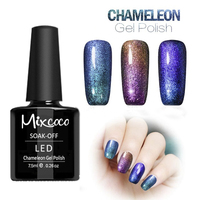 Mixcoco Gel Polish à paillettes pour nail art, gel caméléon, Esmaltes De Gel