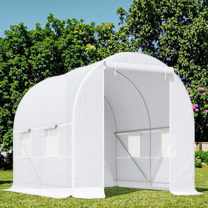 <span class=keywords><strong>Serre</strong></span> <span class=keywords><strong>de</strong></span> <span class=keywords><strong>jardin</strong></span> moderne portable 2,5 x 2 x 2 m, <span class=keywords><strong>jardin</strong></span> accessible, fenêtres en maille, cadre en acier, facile à assembler - Product Image 5