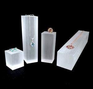 Allsome — présentoirs à base de blocs carrés, en acrylique, 20 pièces, pour <span class=keywords><strong>exposition</strong></span> Fine, bijoux de qualité supérieure, offre spéciale, accessoires Photo - Product Image 3