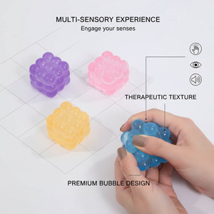 Nuevo Juguete Antiestrés de Pectina en Polvo con Forma de Cubo de Hielo, Animal de Maltitol Elástico, Divertido para Niños - Product Image 4