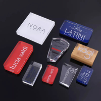 Bloc de cube en acrylique massif ultra-transparent, 98 % de transparence, bloc de cube en acrylique coulé durable