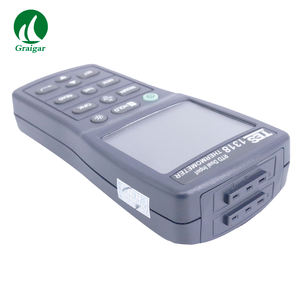 TES-1318 Высокоточный Платиновый RTD двойной входной термометр Диапазон измерения-200 ~ 800C - Product Image 3