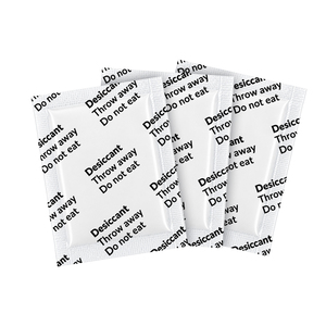 Sachet déshydratant au chlorure de calcium blanc, super absorbant d'humidité pour chaussures, marchandises et emballages plastiques - Product Image 1