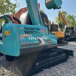CE EPA certificato alto costo-efficace <span class=keywords><strong>Kobelco</strong></span> 75 <span class=keywords><strong>Kobelco</strong></span> Sk 75 <span class=keywords><strong>Kobelco</strong></span> Sk75 Sk75-8 Sk70 escavatori usati per la vendita a buon prezzo - Product Image 3