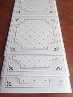 Paneles de pared 3D Azulejos decorativos de techo de Pvc de 2x4 pies-Negro