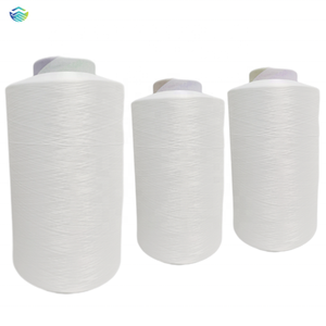 Poliamida Nylon PA 6 50D 24F DTY vestido de novia 50D 2 Semil hilo blanco opaco calcetines de lujo Anti artículo estilo patrón costura Color mano - Product Image 6