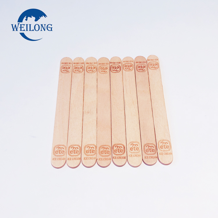 Bâton de crème glacée popsicle jumbo bâtons de bâton de crème glacée en bois